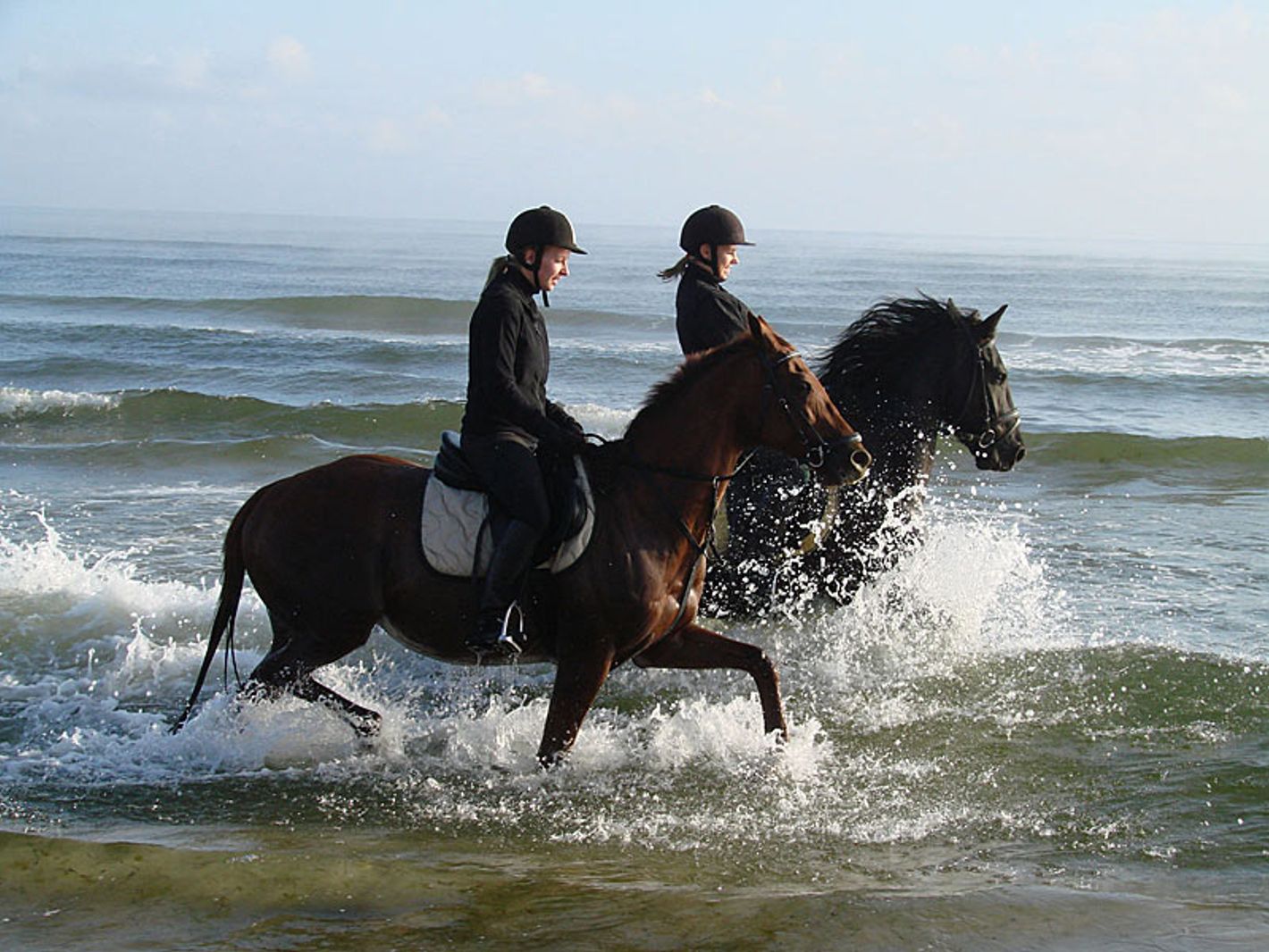 Reiten an der Ostsee