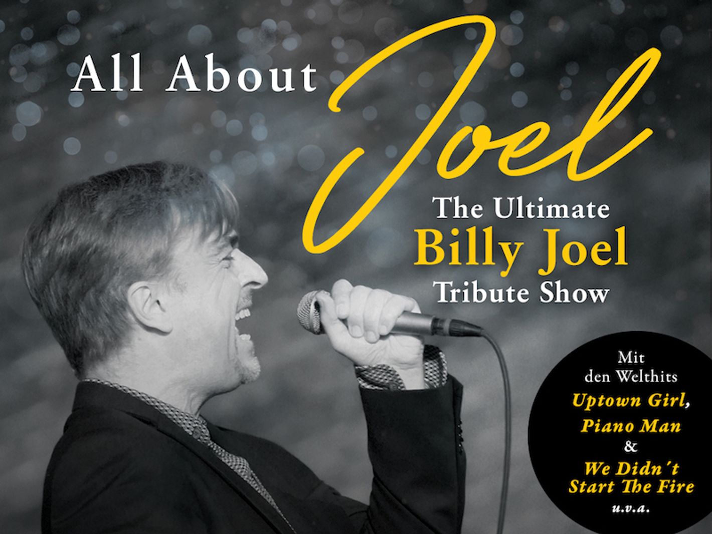 All About Joel - The Ultimate Billy Joel Tribute Show - Braunschweig