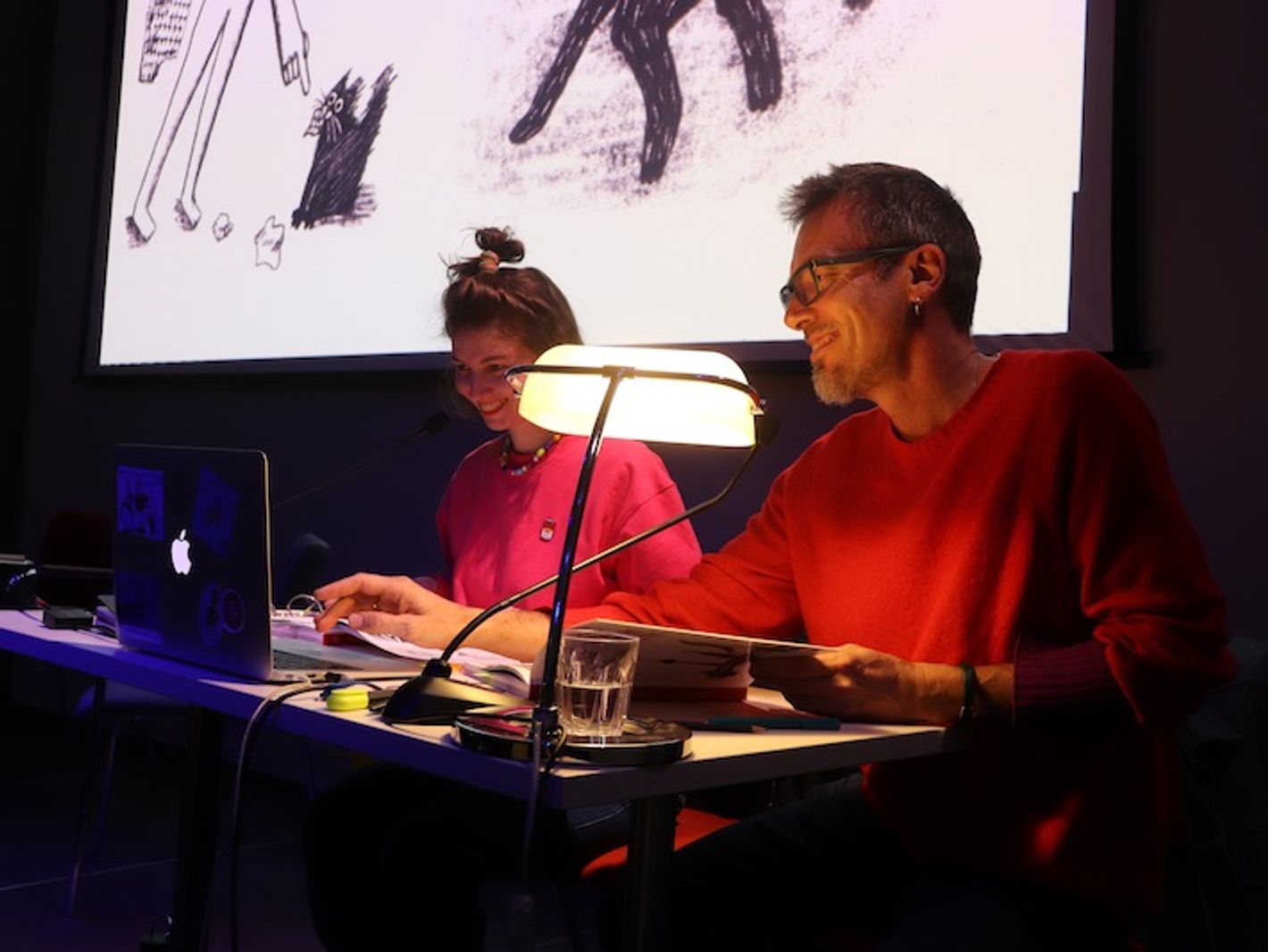 Lilya Matveeva und Jochen Voit