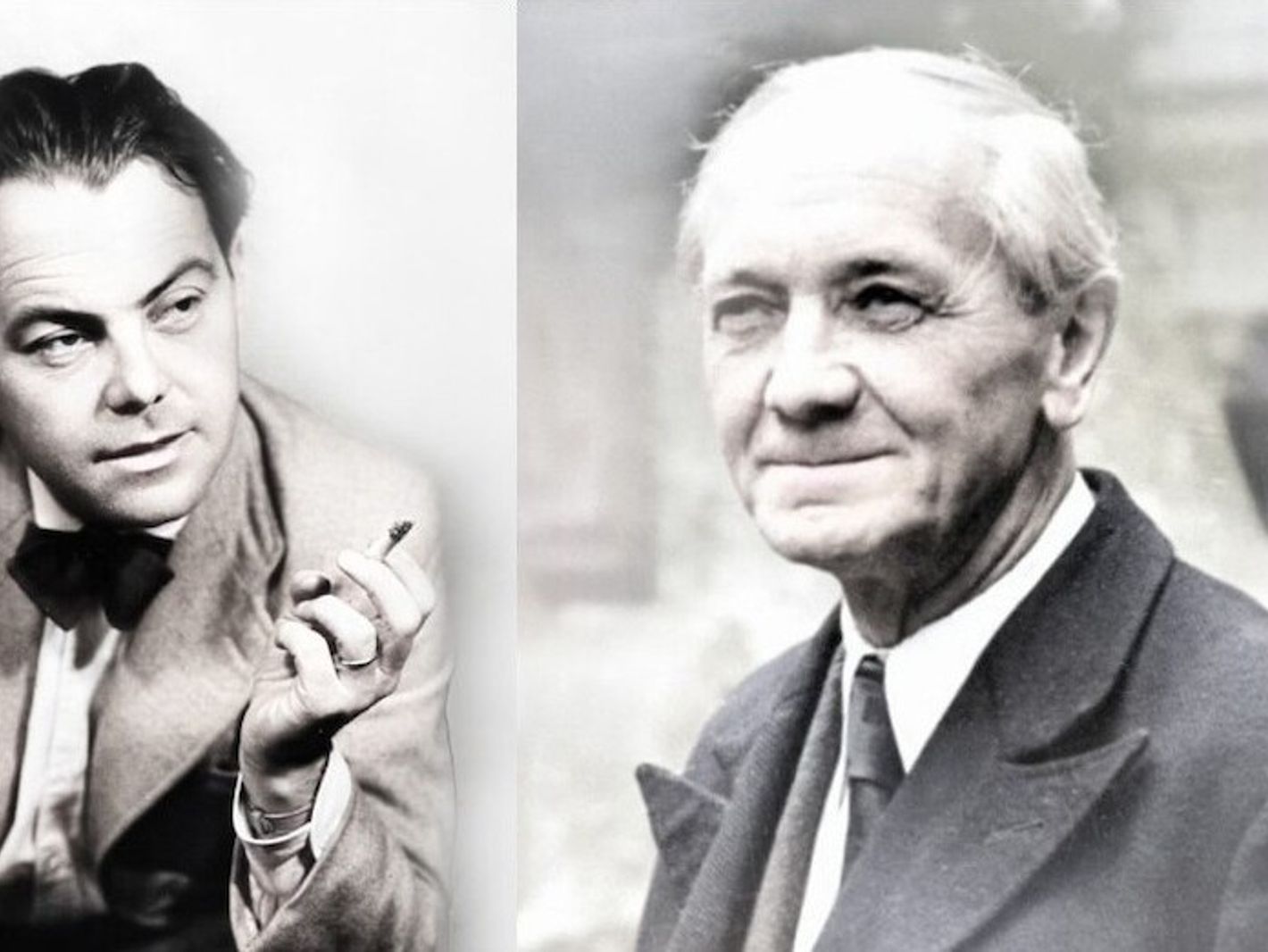 Max Frisch und Peter Suhrkamp © Suhrkamp Verlag