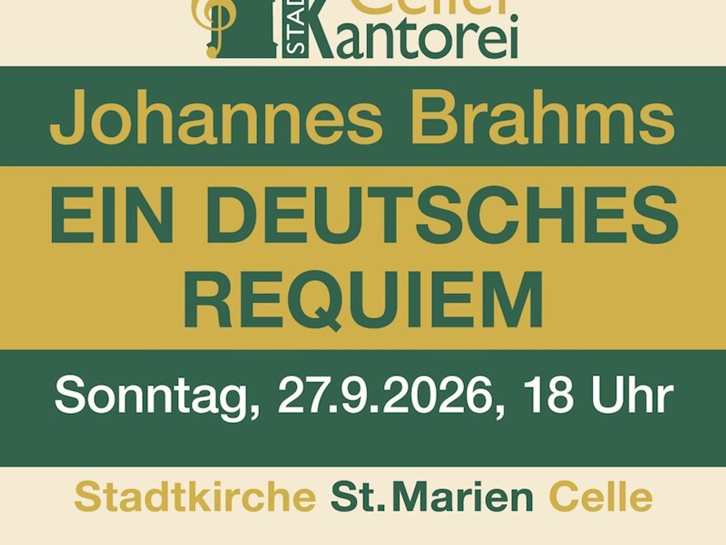 Joachim Treviranus, Celler Stadtkantorei e.V.