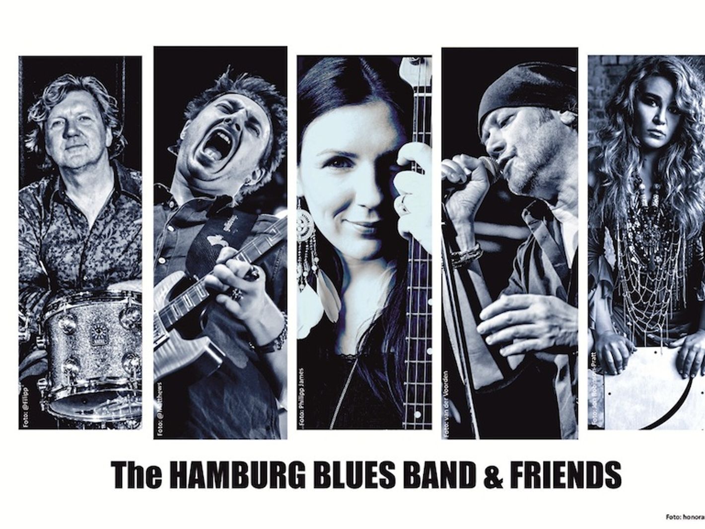 offizielles Pressefoto Hamburg Blues Band