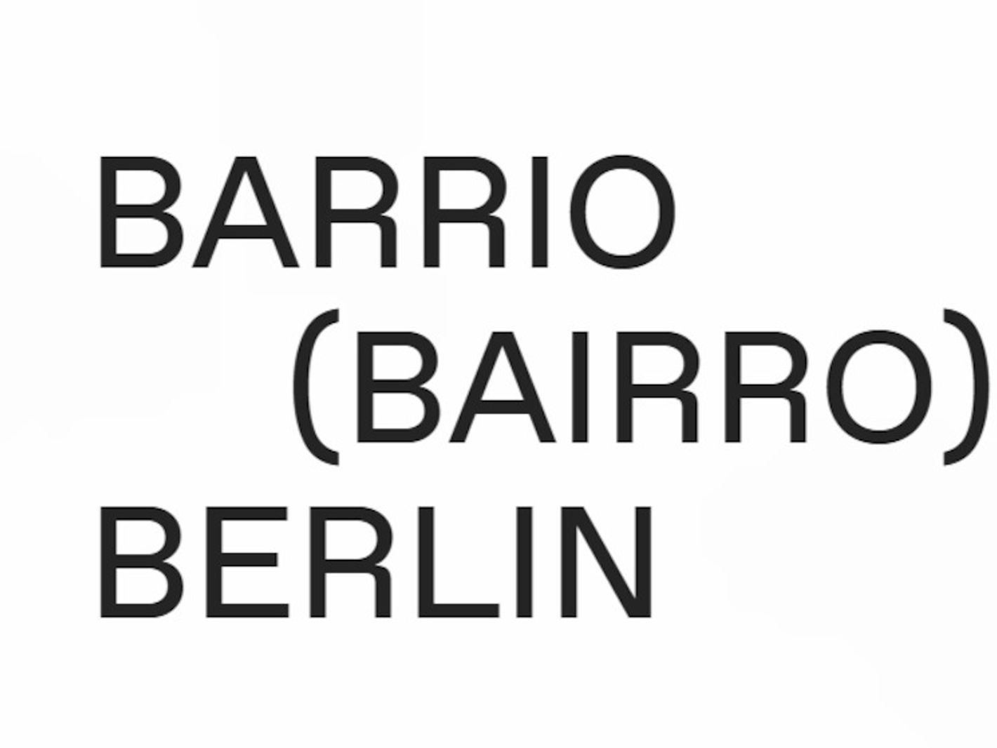 © Barrio Berlin