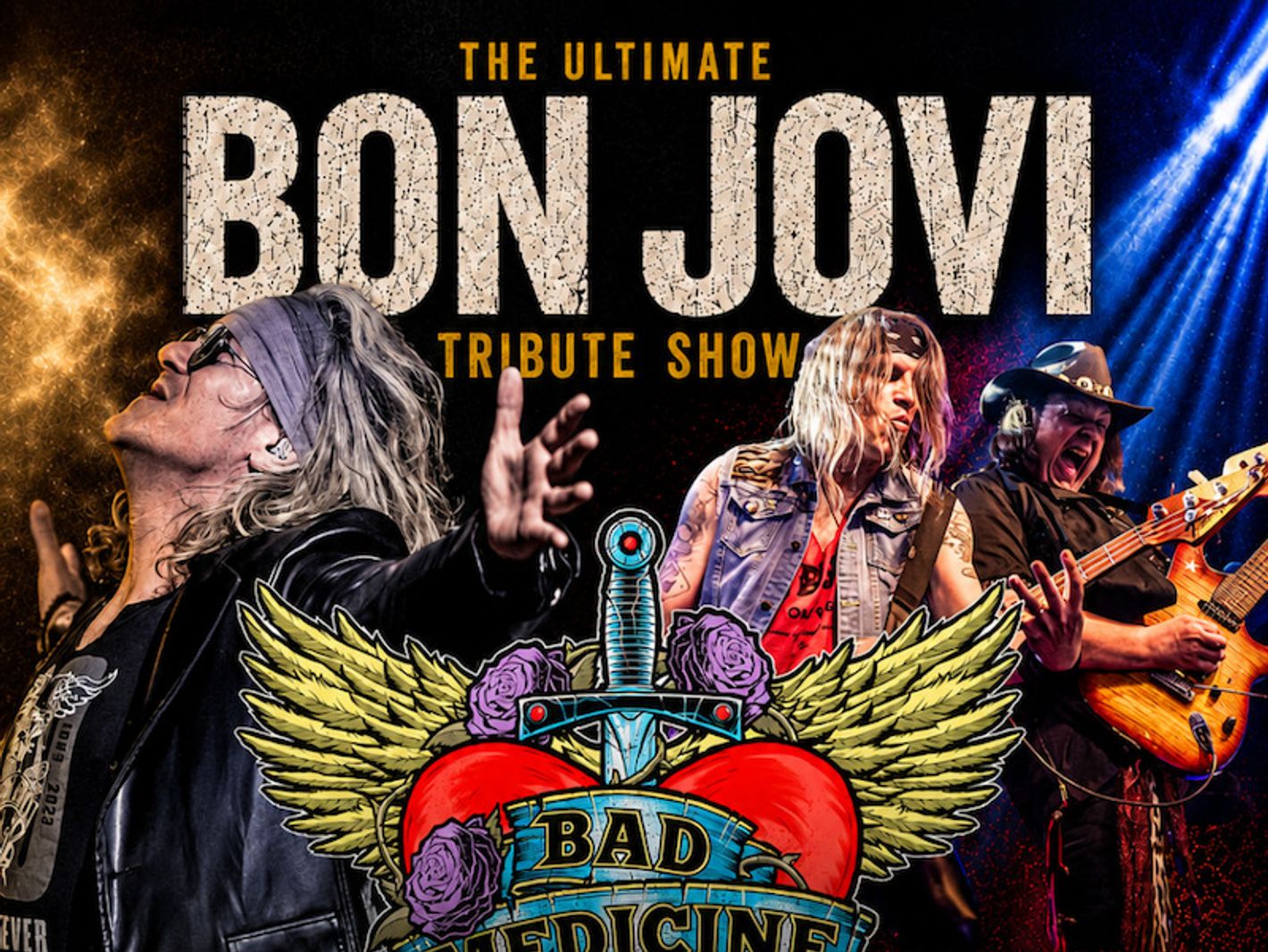 Fotos: Bad Medicine - Bon Jovi Tribute Band / Gestaltung: Daniel Tutschek
