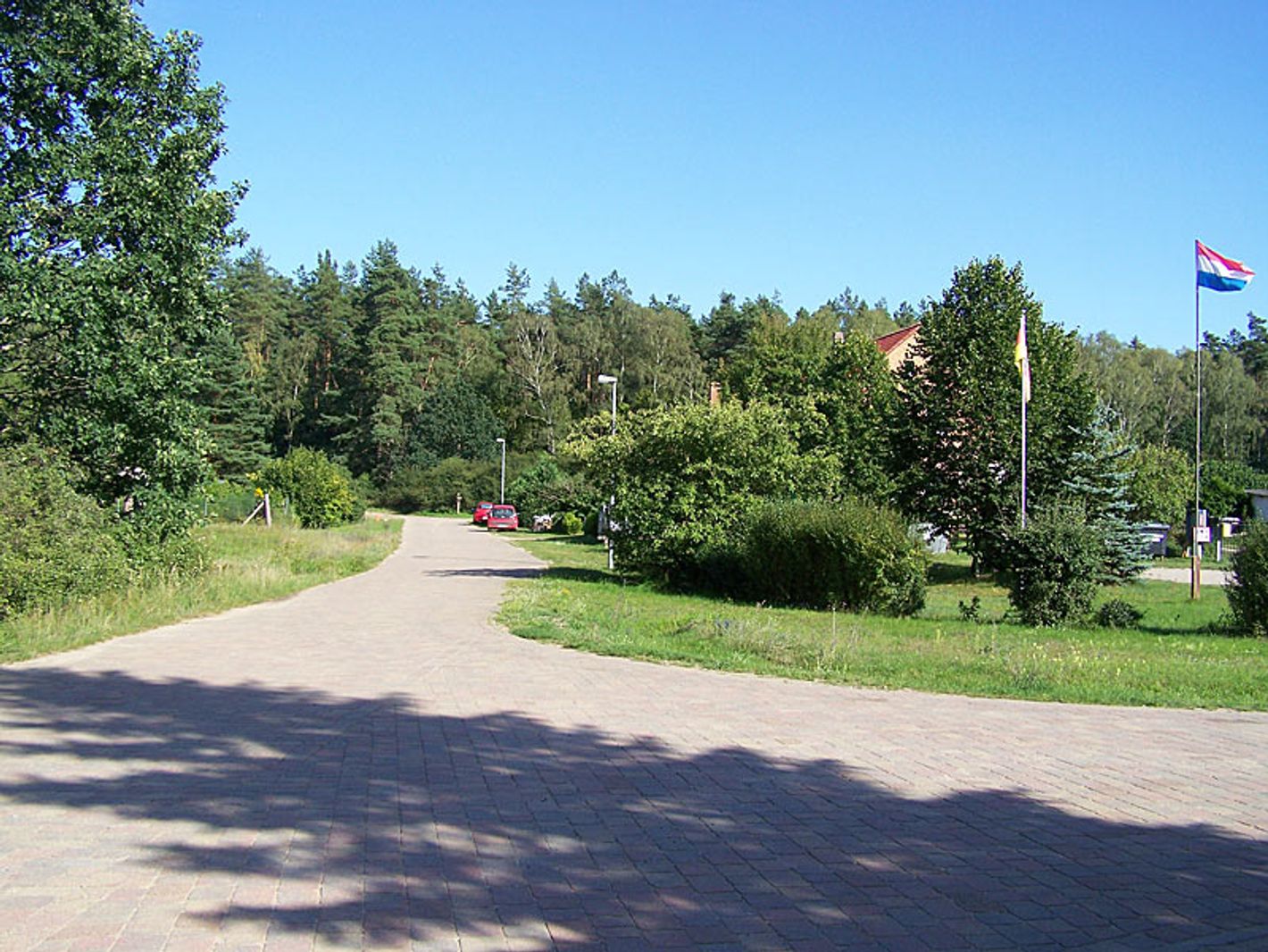 Dorfstraße von Klockow