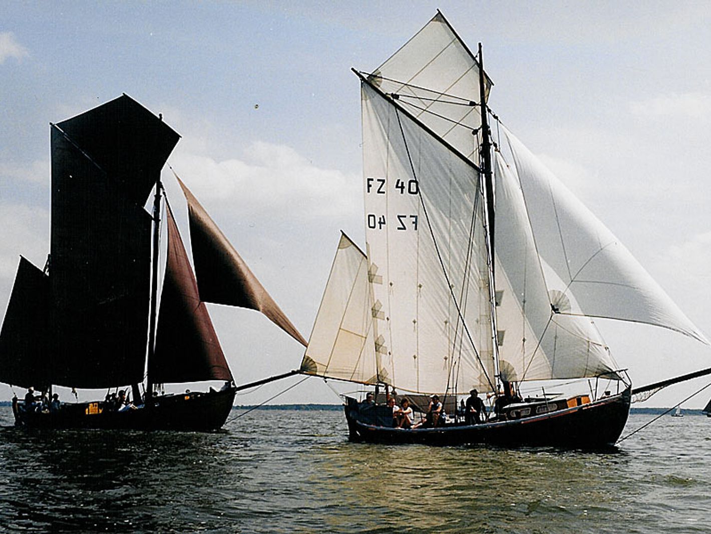 Segelboote auf der Ostsee