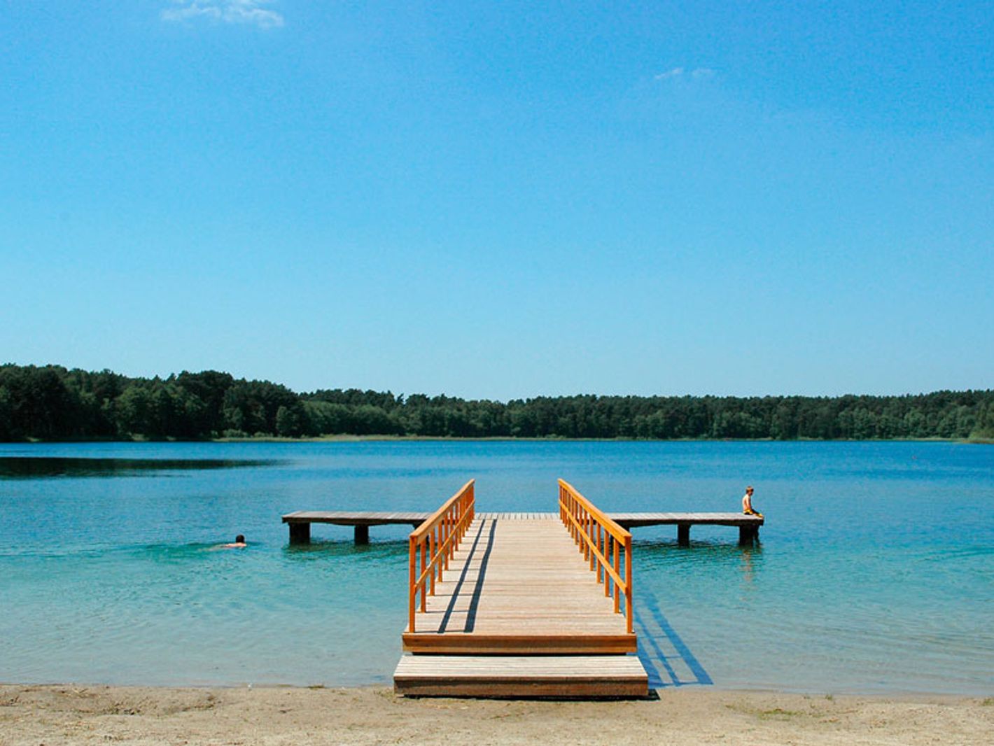 Campingplatz am Weißen See