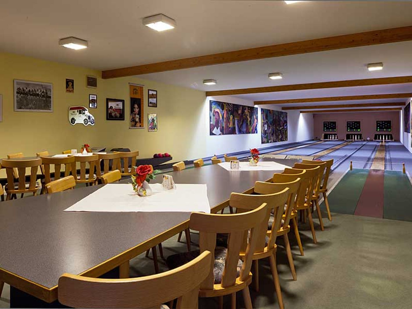 Kegelbahnen im Sporthotel Malchow