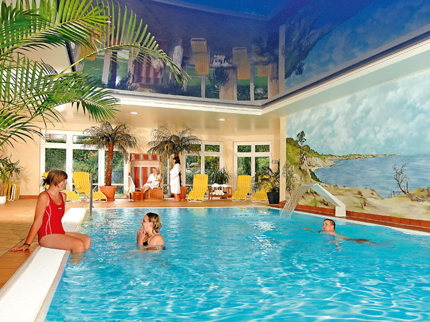 Wellnesslandschaft im Aparthotel "Am See"