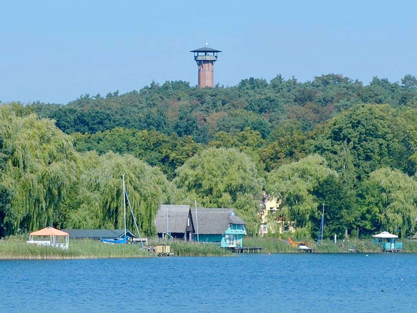 Aussichtsturm in Krakow am See