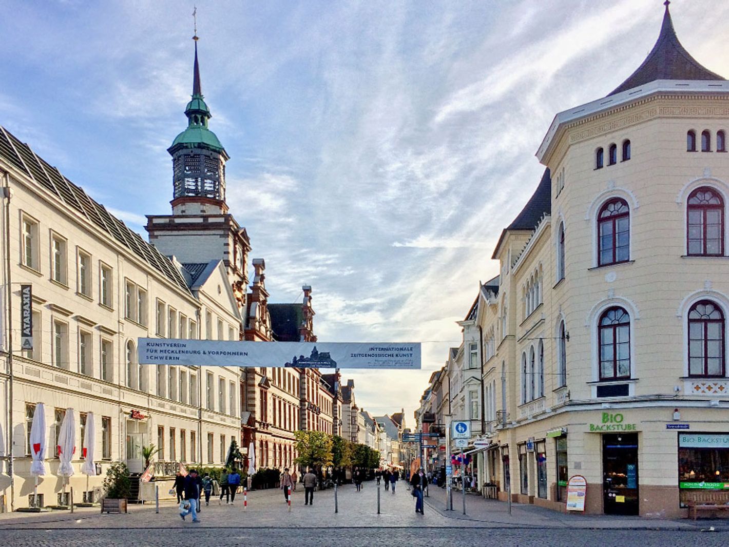 Flaniermeile Mecklenburgstraße Schwerin