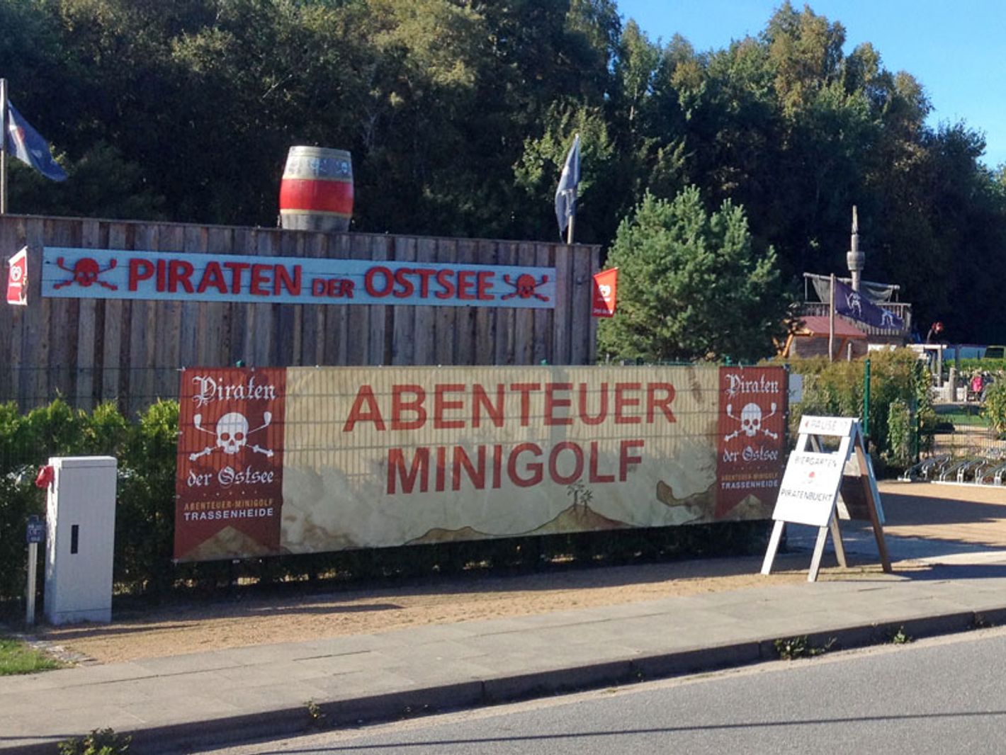 Minigolf - Piraten an der Ostsee