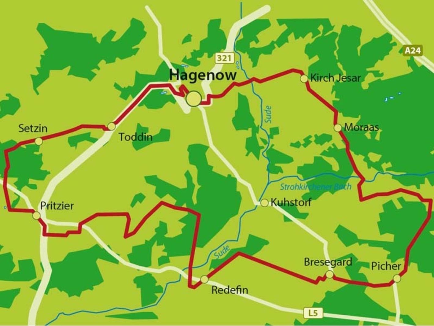 Der Sakralbautenradwanderweg