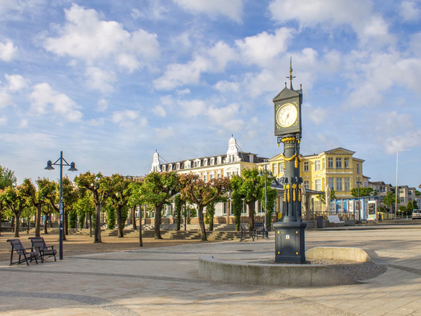 Große Strandpromenade Kaiserbäder - Swinemünde
