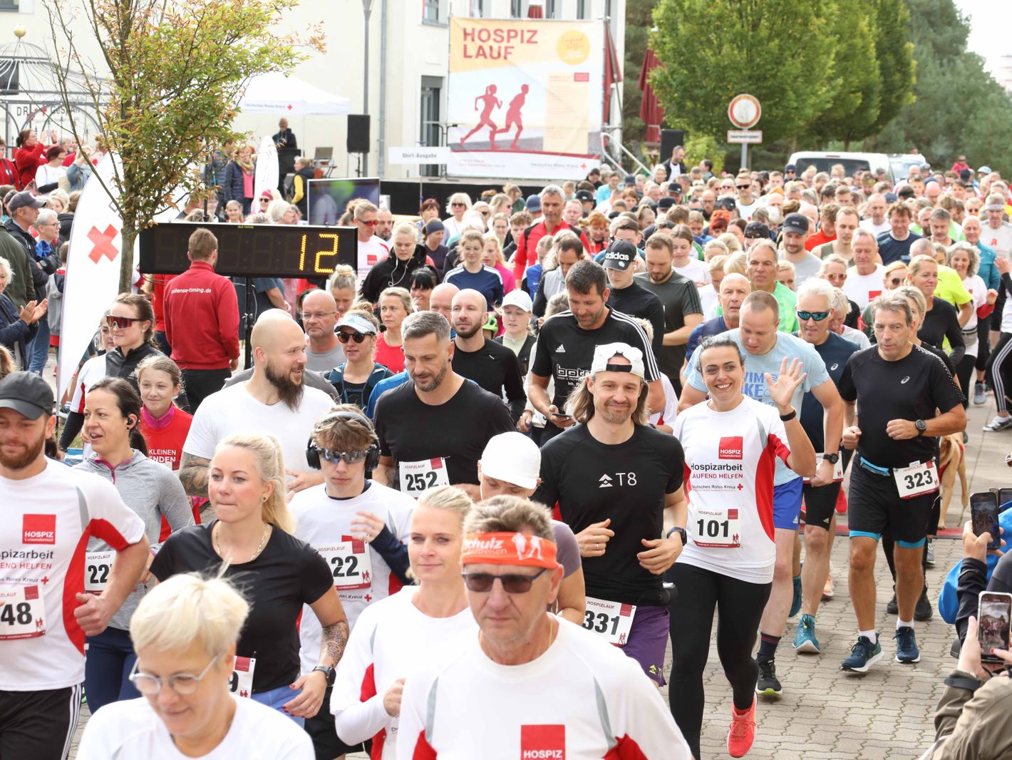 Start am Hospiz "Luisendomizil"
