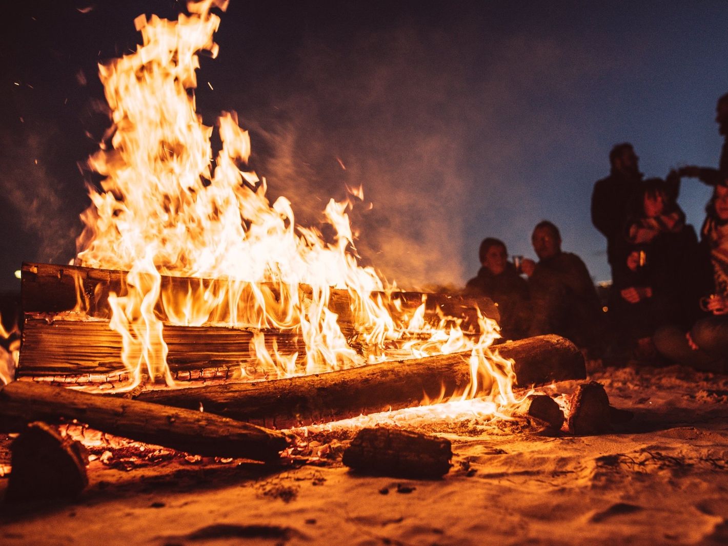 Binzer Osterfeuermeile | © Binzer Bucht Tourismus