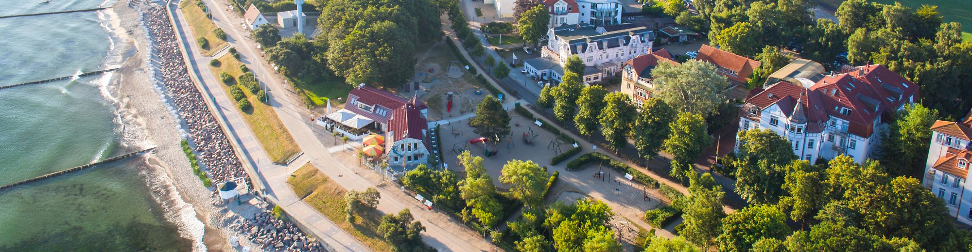 Luftbild von Kühlungsborn