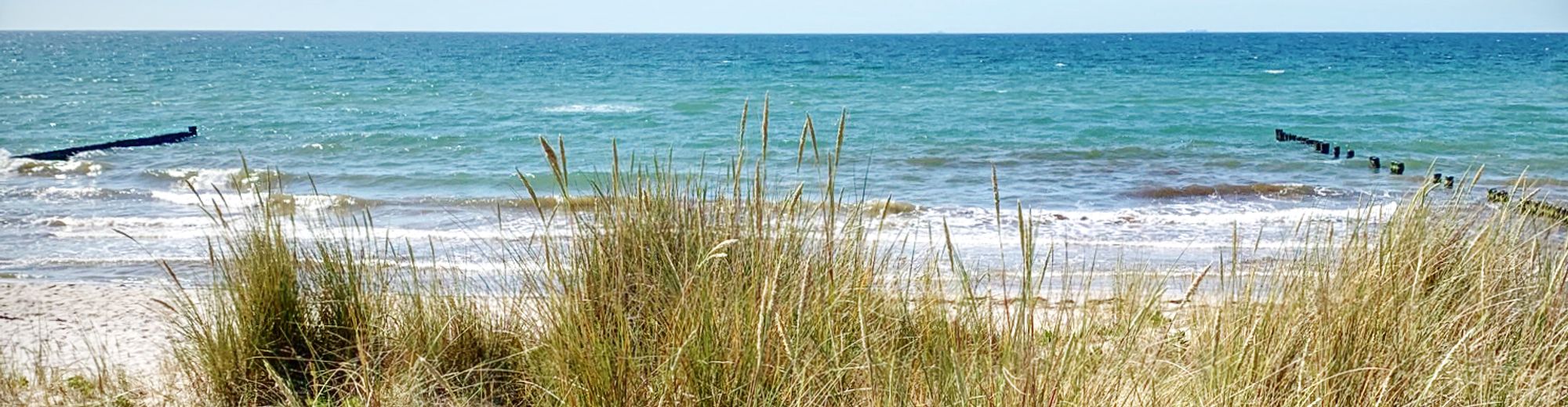Ostseestrand mit Dünen
