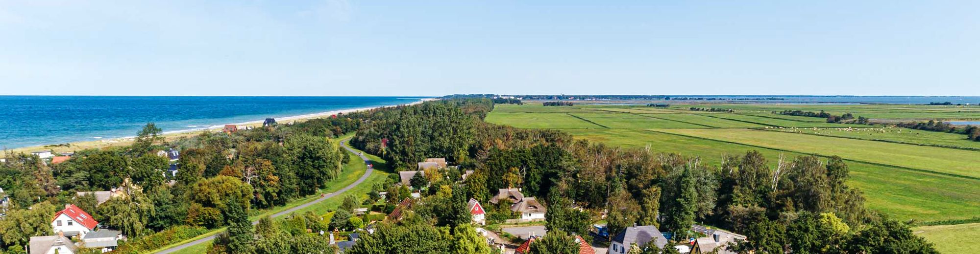 Küstenstreifen an der Ostsee bei Dierhagen
