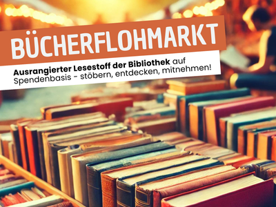 Bücherflohmarkt Regionalbibliothek Neubrandenburg | © Regionalbibliothek Neubrandenburg