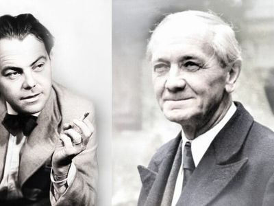 Max Frisch und Peter Suhrkamp © Suhrkamp Verlag