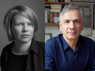 Nadja Küchenmeister © Dirk Skiba, Lutz Seiler © Jürgen Bauer