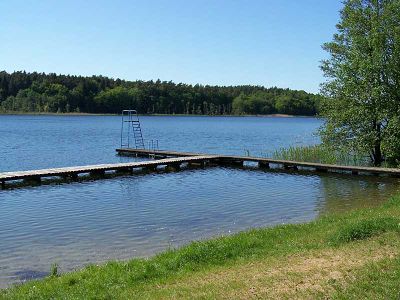Mühlensee mit Badestelle | © mvp.de - JP