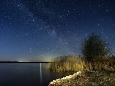 Sternenhimmel am Goldberger See - weitere Infos siehe Text | © Evelin Kartheuser
