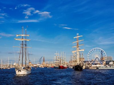 Segelschiffe auf der Hanse Sail |  © Rico Ködder - stock.adobe.com