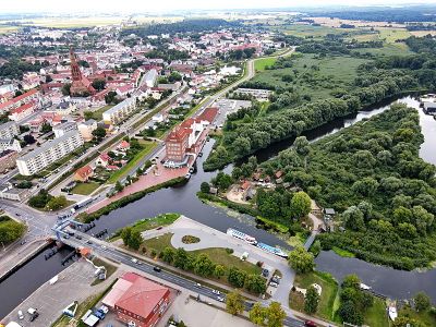 Luftbild von Demmin | © Hansestadt Demmin