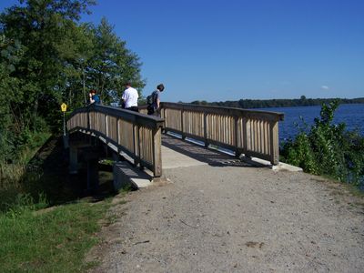 Brücke am Zufluss Kirchensee zum Schaalsee | ©  mvp.de - JP