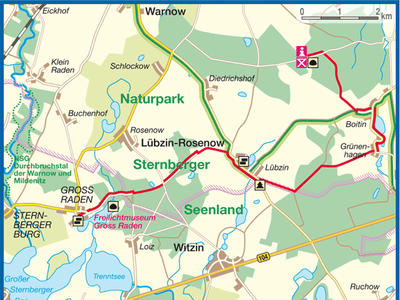 13 km Wanderung von Groß Raden nach Boitin