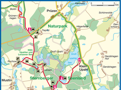Wandertour 19 km von Boitin bis Klein Upahl