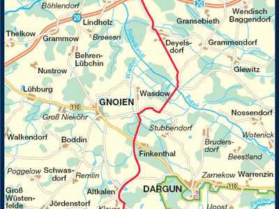 In der Mecklenburger Schweiz: Radtour von Tribsees nach Neukalen