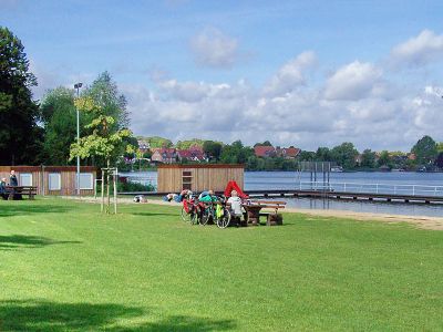 Badeanstalt am Schaalsee in Zarrentin
