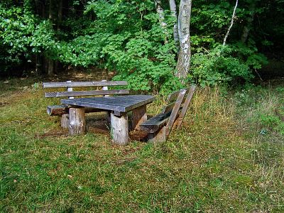 Rastplatz am Weg zwischen Pievestorf und Kratzeburg | © mvp.de - JP