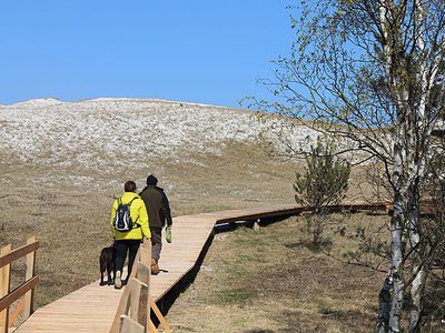 Wanderweg zur Hohen Düne | © Nadja Bossert