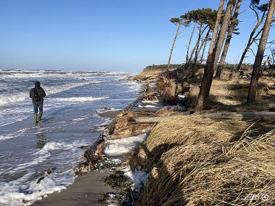 Der wilde Weststrand | © Katrin Bärwald