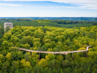 Luftbild im Herbst | © Erlebnis Akademie AG/Baumwipfelpfad Usedom