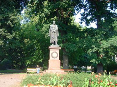 Moltkeplatz mit Denkmal