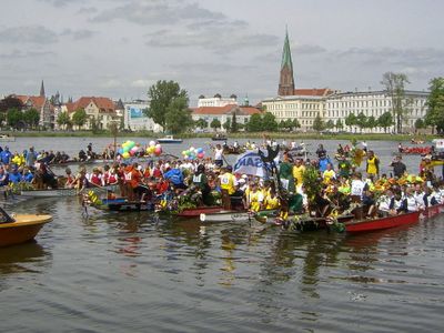 Drachenbootsport in Schwerin