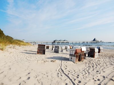 Strand mit Seebrücke in Heringsdorf | © Pixeltheater - stock.adobe.com