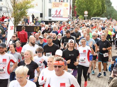 Start am Hospiz "Luisendomizil" | © DRK KV MSP e.V. /M.Runge