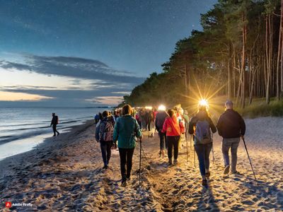 Fackelwanderung "Inselleuchten" | © Fackelwanderung am Strand.jpg