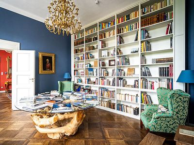 Schloss Retzow - Bibliothek | © domusimages