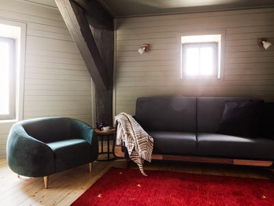Wohnzimmer Fewo Kamut