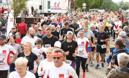 Start am Hospiz "Luisendomizil" | © DRK KV MSP e.V. /M.Runge