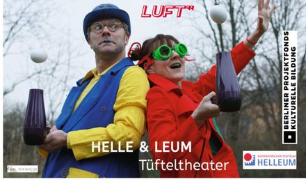 Kinderprogramm mit dem "Tüfteltheater" | © Tüfteltheater - Die ver(d)rückte Luft 1.jpg