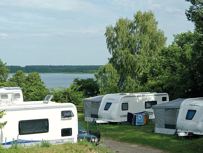 Mietwohnwagen am Woblitzsee