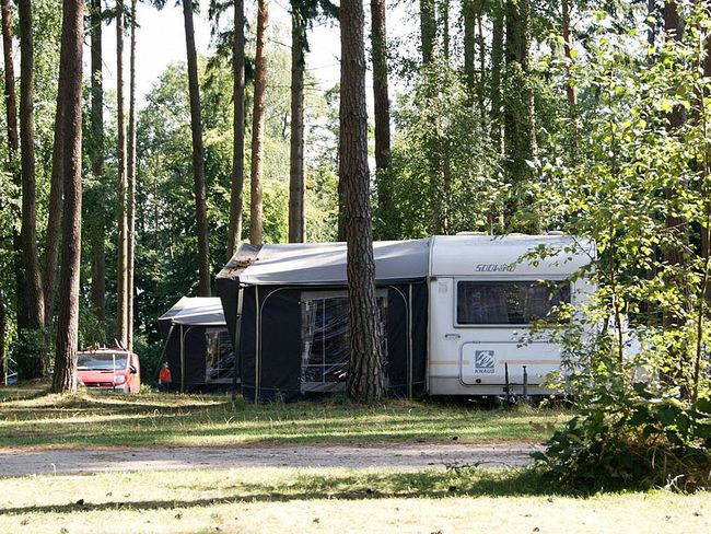 Mietwohnwagen am Useriner See